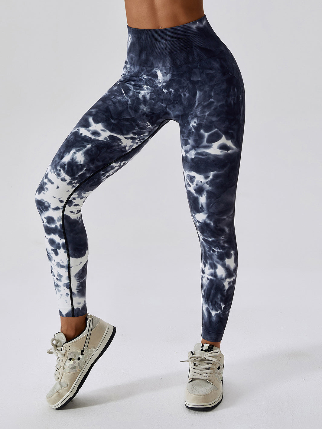 Tie Dye Scrunch Back Yoga Leggings