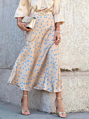 Vorioal Polka Dot Skirt Dress