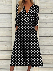 Vorioal Half Sleeve Dress