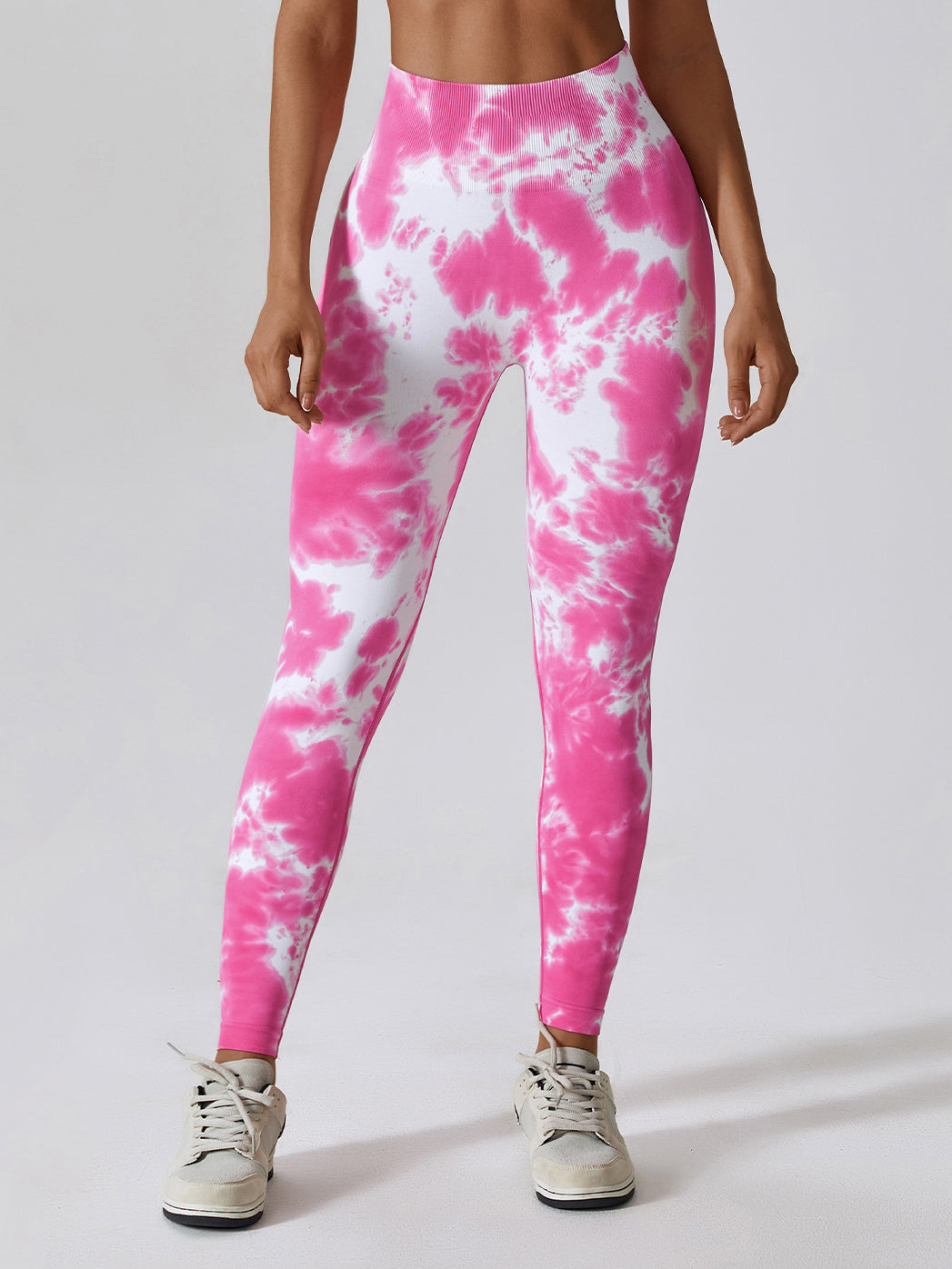 Tie Dye Scrunch Back Yoga Leggings