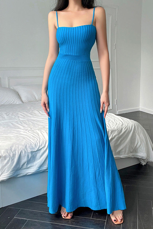 Woolen Slip Maxi Dress