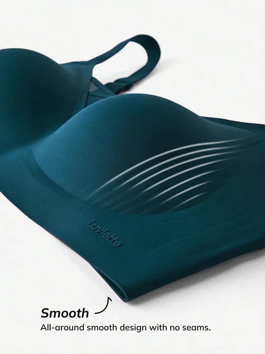 Wireless Lounge Bra Blue