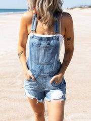 Vorioal Ripped Denim Vest