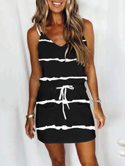 Vorioal Casual Striped Dress