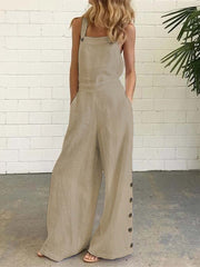 Vorioal Sleeveless Casual Jumpsuit