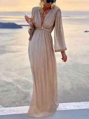 Vorioal Twinkle Holiday Party Dress