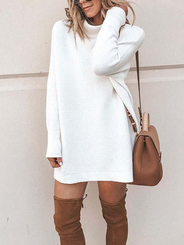 Vorioal O Neck Dress