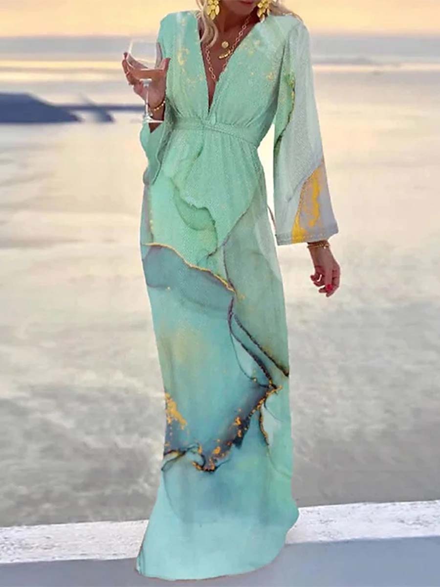 Vorioal Elegant Boho Dress