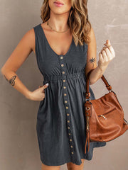 Vorioal Sexy Sleeveless Dress