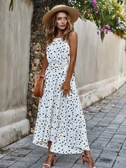 Vorioal Fashion Polka Dot Dress