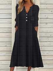 Vorioal Half Sleeve Dress