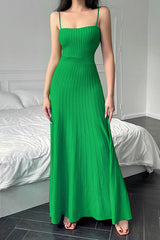 Woolen Slip Maxi Dress