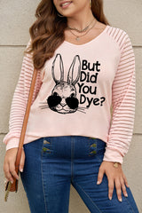 Plus Size BUT DID YOU DYE Graphic Easter Tee