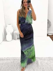 Vorioal Sexy Open Back Dress