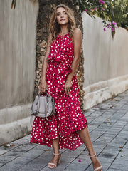 Vorioal Fashion Polka Dot Dress