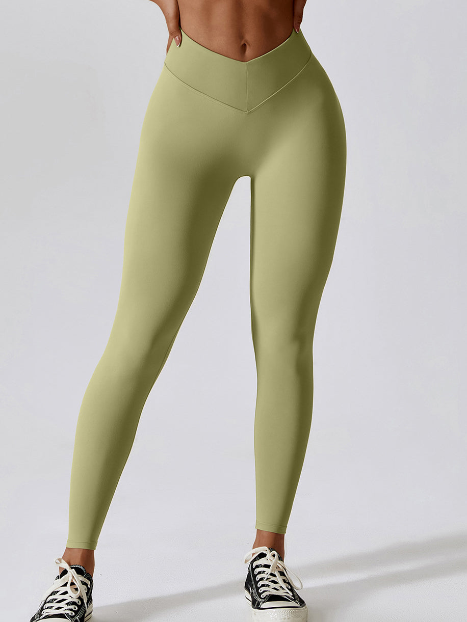 Butter Soft Front V Scrunch Leggings