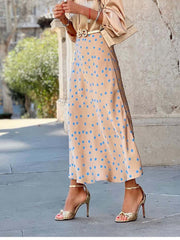 Vorioal Polka Dot Skirt Dress