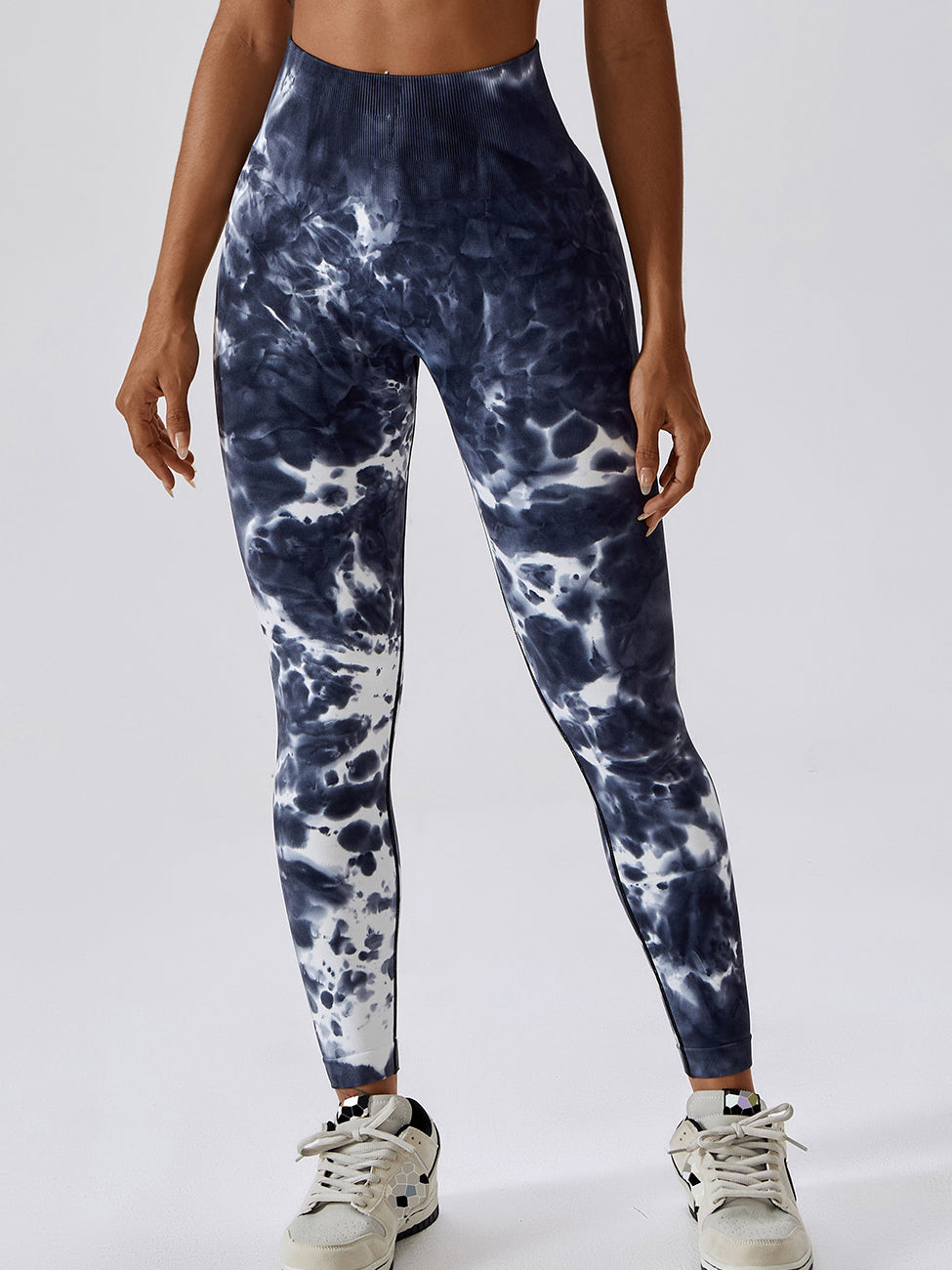 Tie Dye Scrunch Back Yoga Leggings