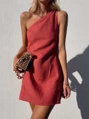 Vorioal Stylish Off-shoulder Dress