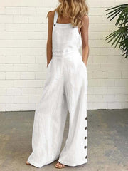 Vorioal Sleeveless Casual Jumpsuit