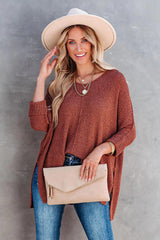 What You Love Long Sleeve Knit Sweater Top - 2 Colors