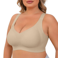 Plus Size Wireless Shaper Bra