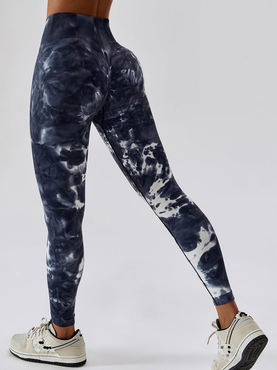 Tie Dye Scrunch Back Yoga Leggings