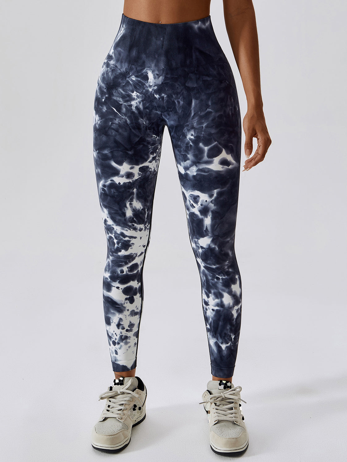 Tie Dye Scrunch Back Yoga Leggings