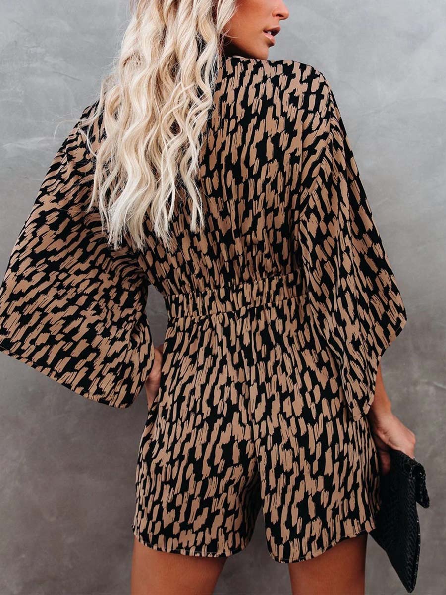 Vorioal Pocketed Tie Romper