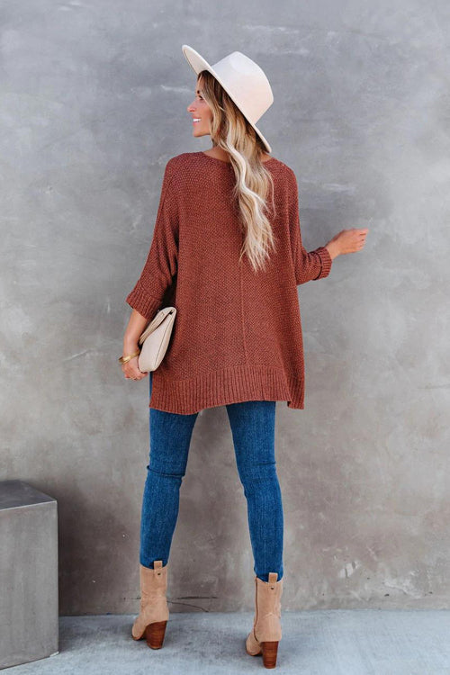 What You Love Long Sleeve Knit Sweater Top - 2 Colors