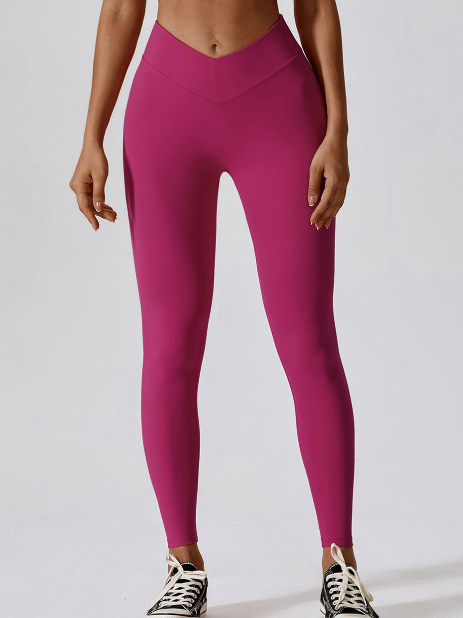 Butter Soft Front V Scrunch Leggings