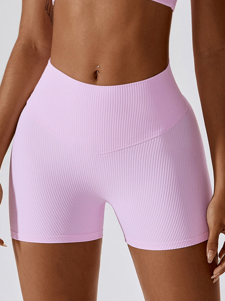 Rib Scrunch Yoga Shorts