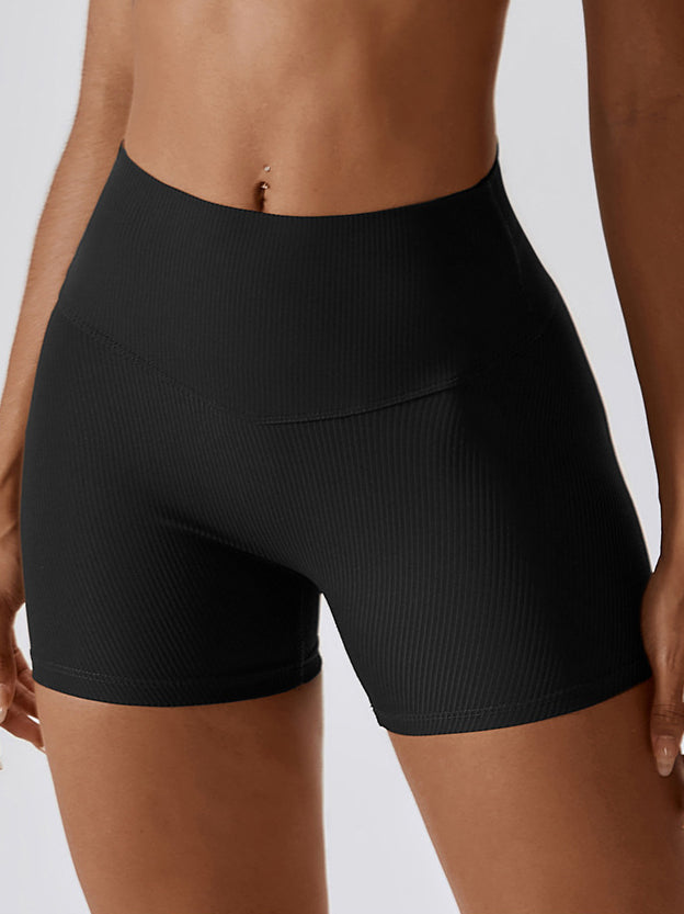 Rib Scrunch Yoga Shorts