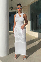 Vinas Cutout Midi Dress