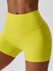 Rib Scrunch Yoga Shorts