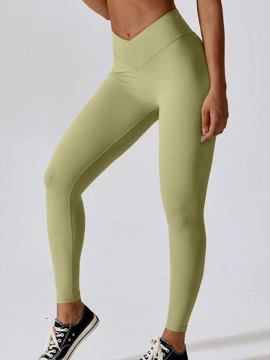 Butter Soft Front V Scrunch Leggings