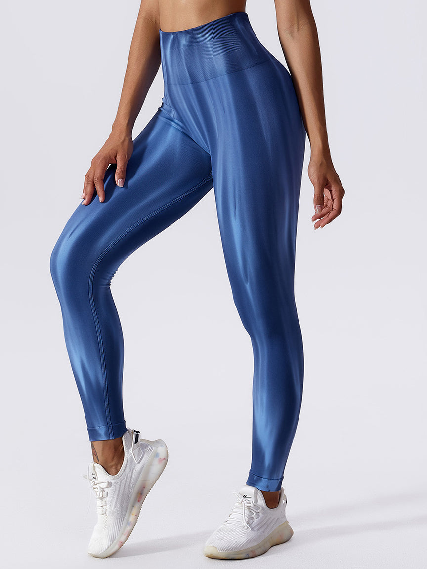 Seamless Tie Dye Yoga Leggings