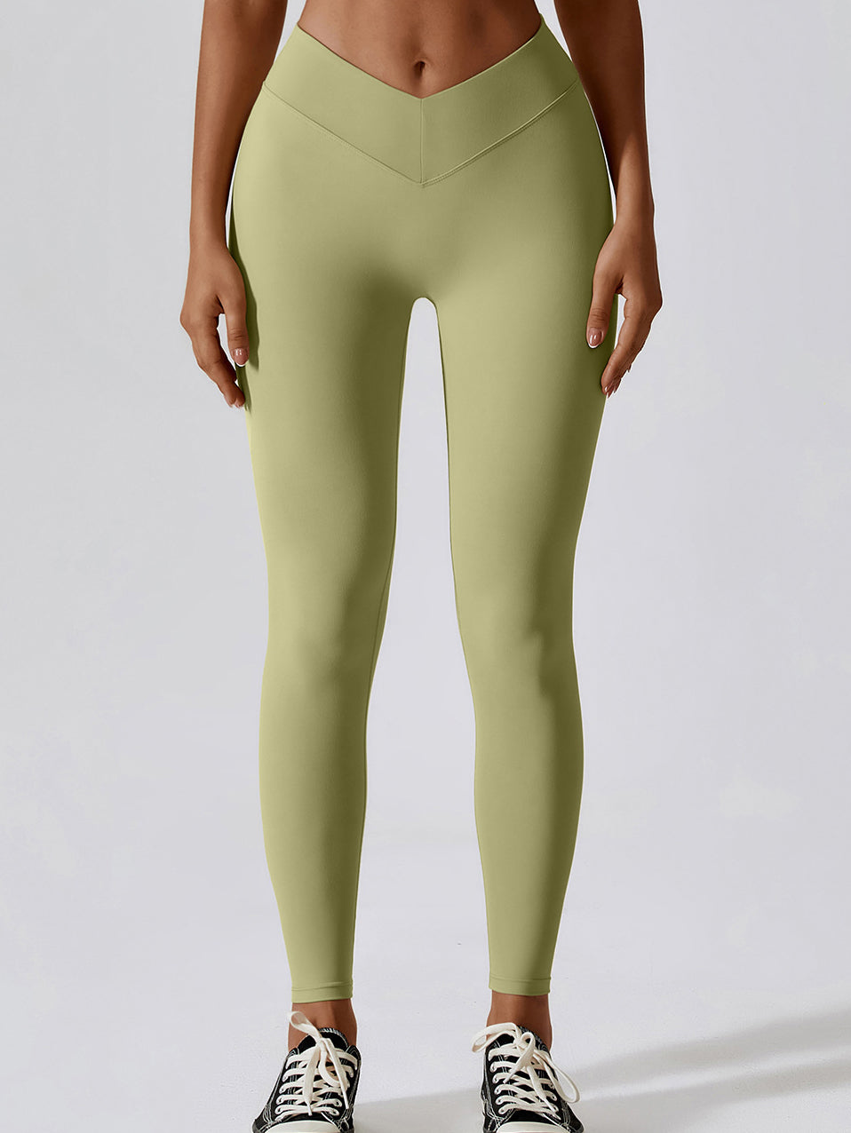 Butter Soft Front V Scrunch Leggings