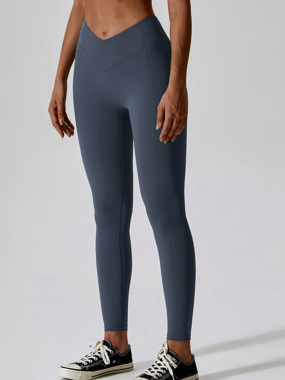 Butter Soft Front V Scrunch Leggings