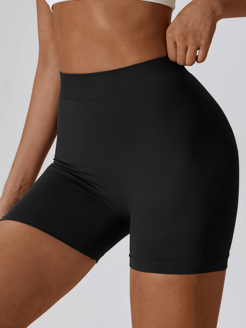 Seamless Back V Scrunch Shorts