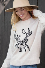 OH DEER! REINDEER SWEATER